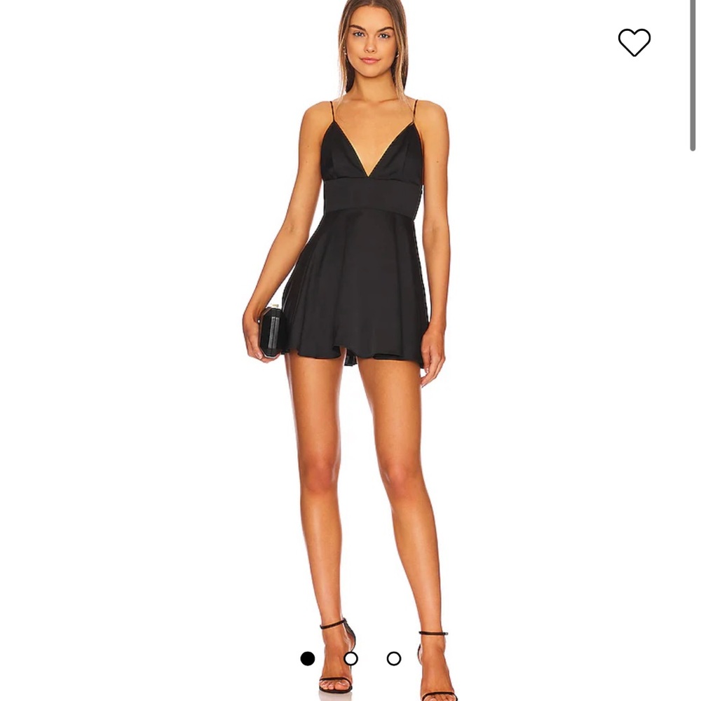NEVER WORN- black mini dress small